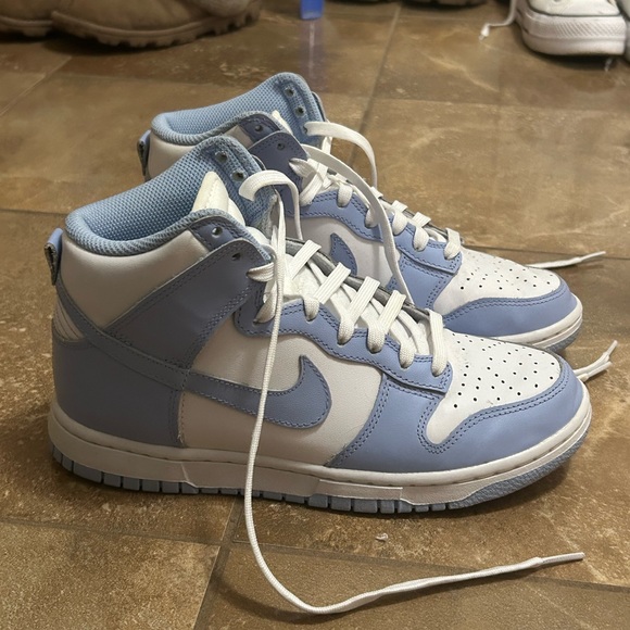 Aluminum Blue Nike Dunks - Picture 10 of 13